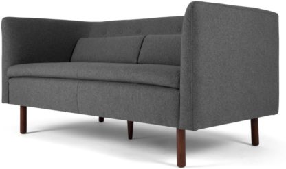 An Image of Henderson 2 Seater Sofa, Marl Grey