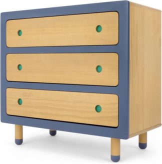 An Image of Chase Chest of Drawers, Pine and Blue