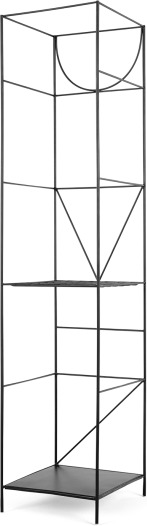06a7494e24c1787d9ff53411447b5f0c2525880b2d40722d3bd694440683f2e6.jpg An Image of Betula Tall Planter Stand, Black