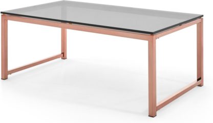 06dc15fb5aa2936e41f350e670365d1b465b88298877db8b372a32c3ea1e1d78.jpg An Image of Suki Coffee Table, Smoked Glass and Copper
