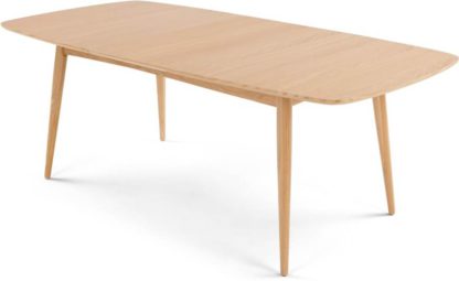 An Image of Deauville 6-8 Seat Extending Dining Table, Oak