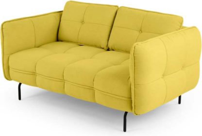 08d89b1e5c6a92b2164d991ccb99efe99b423f20e3da3e78eb6ef75090e10d03.jpg An Image of Maverick 2 seater sofa, Mustard Yellow