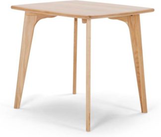 An Image of Fjord 4 Seat Square Compact Dining Table, Oak