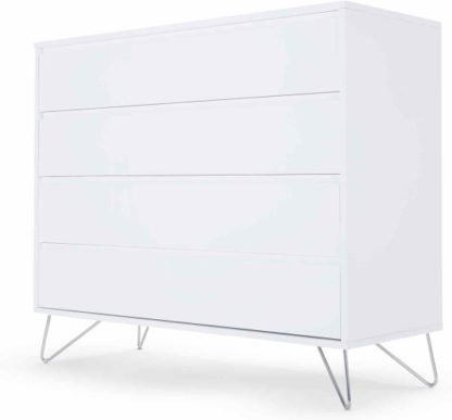 An Image of Elona Chest of Drawers, White Gloss