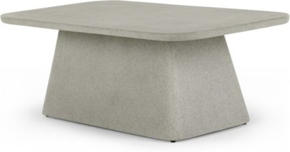 An Image of Kalaw Garden Coffee Table, Grey Concrete