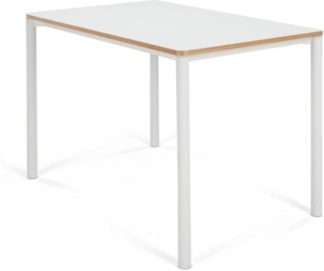 An Image of MADE Essentials Mino 4 Seat Dining Table, White