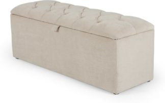 An Image of Orkney Storage Ottoman, Tulip Cream