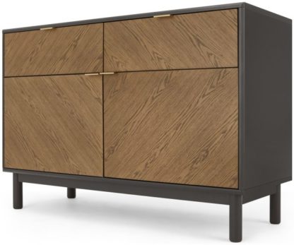 An Image of Belgrave Sideboard, Dark Stained Oak