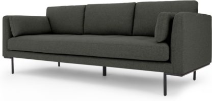 An Image of Harlow 3 Seater Sofa, Hudson Grey