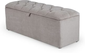 An Image of Orkney Storage Ottoman, Owl Grey