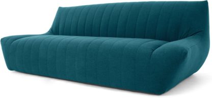 An Image of Ivan 3 Seater Sofa, Mineral Blue