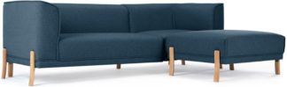 An Image of Magnus Right Hand Facing Corner Sofa Group, Orleans Blue