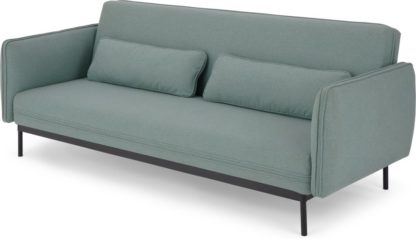 An Image of Shay Click Clack Sofa Bed, Tarragon Green