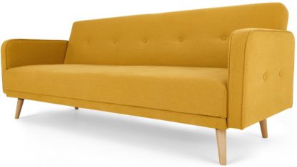 An Image of Chou Sofa Bed, Butter Yellow