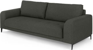 An Image of Luciano 3 Seater Sofa, Hudson Grey