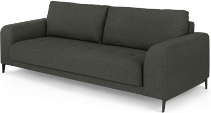 An Image of Luciano 3 Seater Sofa, Hudson Grey