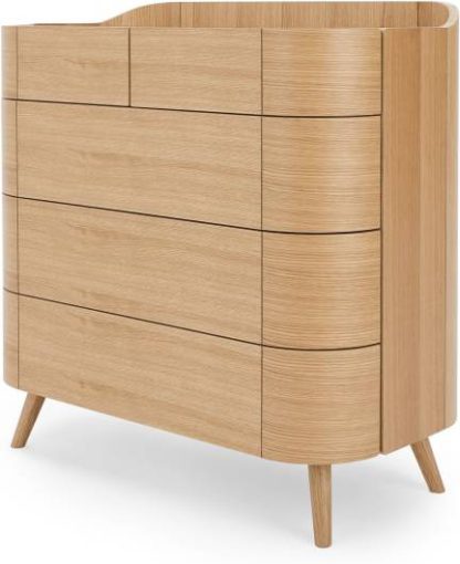 An Image of Ada 5 Drawer Chest of Drawers, Oak