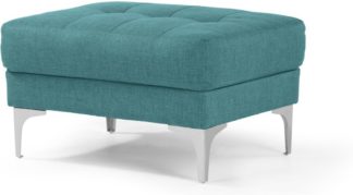 An Image of Vittorio Ottoman, Teal