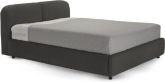 An Image of Hattan Kingsize Bed With Storage, Falcon Grey