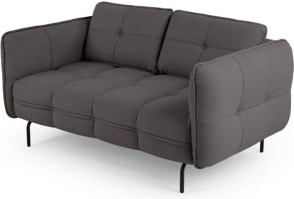 An Image of Maverick 2 seater sofa, Rhino Grey