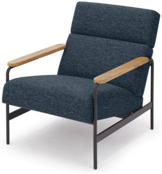 An Image of Kingston Accent Armchair, Storm Blue