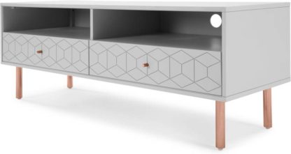 An Image of Hedra Media Unit, Grey and Copper