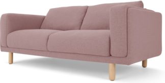 An Image of Karson 2 Seater Sofa, Mina Pink