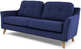 An Image of Rufus 2 Seater Sofa, Dark Cobalt Blue