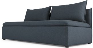 An Image of Victor Modular Sofa Storage Double Seat, Lido Blue