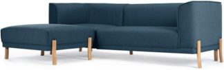 An Image of Magnus Left Hand Facing Corner Sofa Group, Orleans Blue