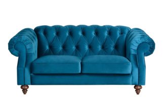 An Image of Buster 2 seat sofa Genova Peacock