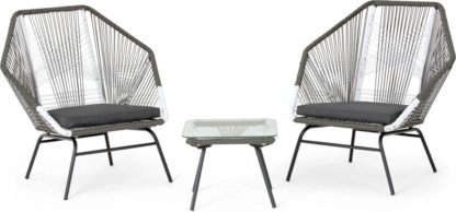 An Image of Copa Garden Aperitif Set, Tonal Grey