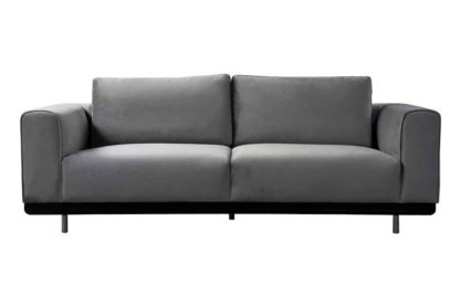 An Image of Alfie Three Seat Sofa - Dove Grey