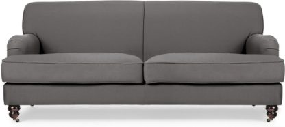 38ac38847537464bd146847aaf1139ab51bb13c4e88f850803a158385d456724.jpg An Image of Orson 3 Seater Sofa, Graphite Grey