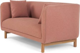 An Image of Becca 2 Seater Sofa, Dusk Pink