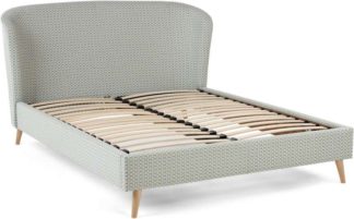 An Image of Lulu Double Bed, Honeycomb Weave