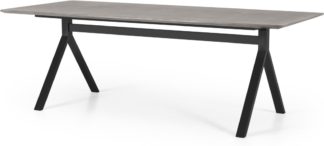 An Image of Sora 8 Seat Dining Table, Concrete