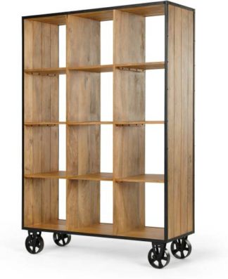 An Image of Humphrey Large Shelving Unit, Mango Wood