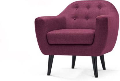 44400931b81ceb23f6fa211ad409b831f7dbec776f25946bc7af7d81ebefd127.jpg An Image of Ritchie Armchair, Plum Purple
