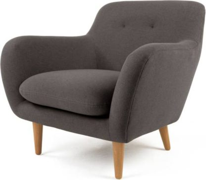 An Image of Dylan Armchair, Marl Grey