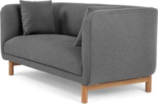 An Image of Becca 2 Seater Sofa, Marl Grey