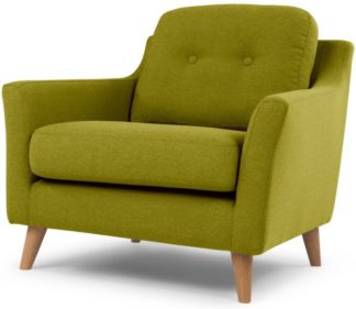 An Image of Rufus Armchair, Leaf Green