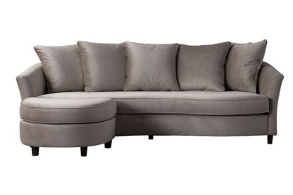 An Image of Morgan Three Seat Corner Sofa - Taupe