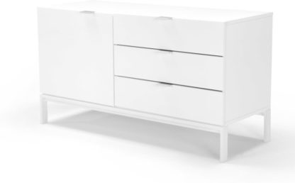An Image of Marcell Compact Sideboard, White