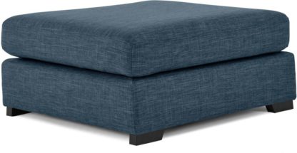 An Image of Mortimer Modular Ottoman, Harbour Blue