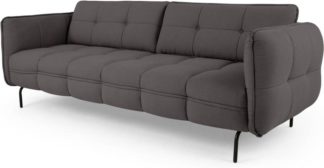 An Image of Maverick 3 Seater Sofa, Rhino Grey