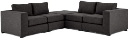 An Image of Mortimer Modular Corner Sofa Group, Seal Grey