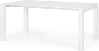 Bramante Extending Dining Table White Compare Furnishings