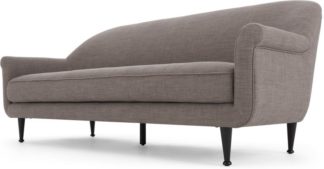 An Image of Jaina 3 Seater Sofa, Pewter Grey