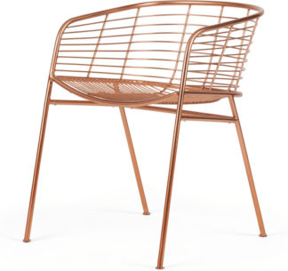 An Image of Alessio Carver Chair, Copper